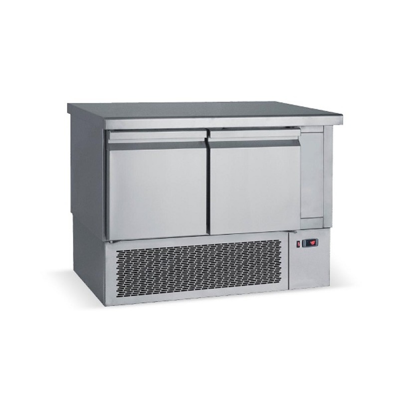 ΠΑΓΚΟΣ ΨΥΓΕΙΟ ΙΝΟΧ PG 110  1.10 x 0.70 x 0.85 cm ΜΕ ΜΗΧΑΝΗ ΚΑΤΩ ΚΑΙ 2 ΠΟΡΤΕΣ GN