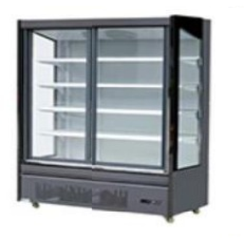 S/S CRYSTAL FMG-01L 1.50 x 0.70 x 1.95 με 2 συρομενες πορτες