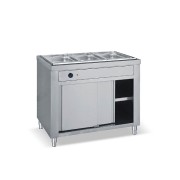 ΕΠΙΔΑΠΕΔΙΟ INOX ΜΠΑΙΝ ΜΑΡΙ ΧΩΡΙΣ ΒΙΤΡΙΝΑ MDΧ 138  1.38 x 0.70 x 0.85