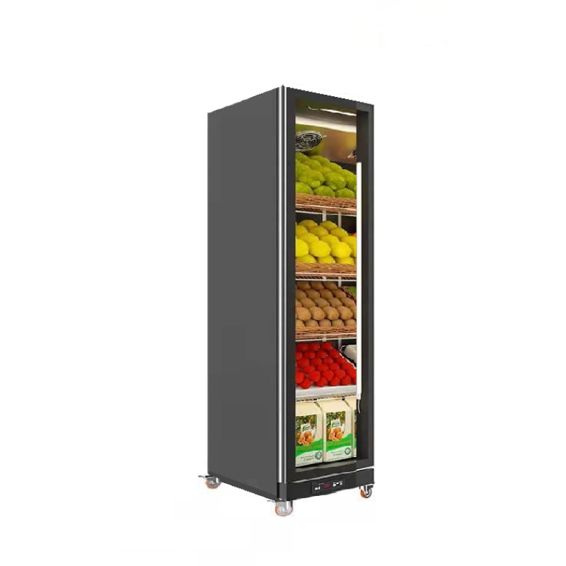 SELF SERVICE ALG FV Μαναβικής  0.62 x 0.635 x 2.00 TN1 FGD PLUG IN NO FROST  (ΜΑΥΡΟ)