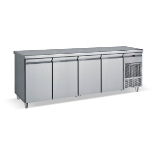 ΠΑΓΚΟΣ ΨΥΓΕΙΟ ΣΥΝΤΗΡΗΣΗ INOX PG 239  2.39 x 0.70 x 0.85 cm ΜΕ 4 ΠΟΡΤΕΣ GN